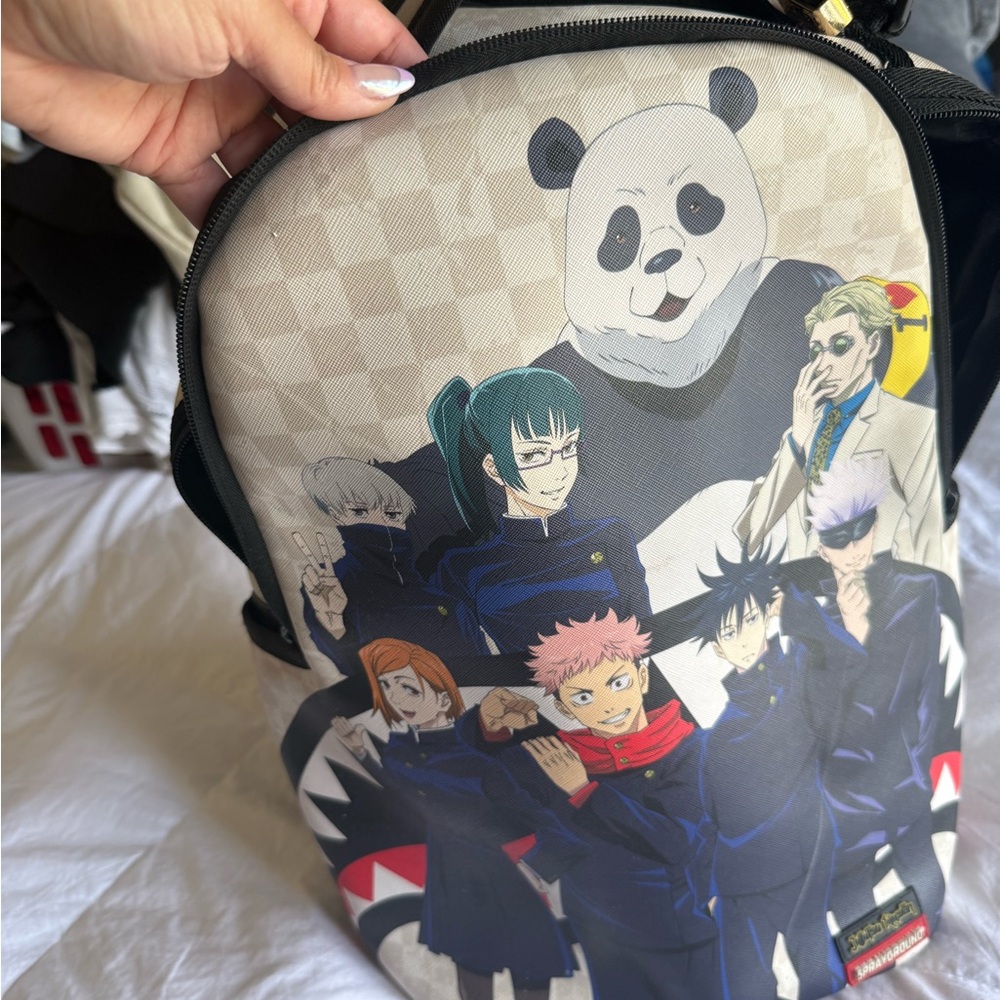 Sprayground jiujitsu kaisen backpack anime